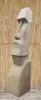 Artikelbild 3 des Artikels “Moai-Kopf, 300 cm Höhe, Naturstein (Basanit), Steinmetzarbeit “